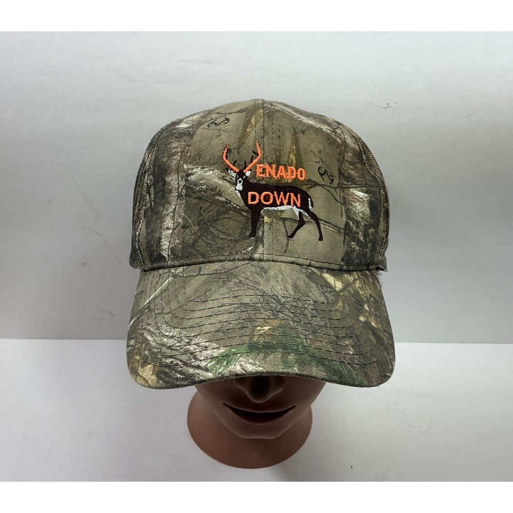 Venado RealTree Camo Hat Deer Logo Hunting Mesh SnapBack‎ Cap